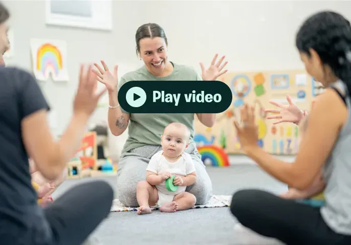 Play baby signing course intro video